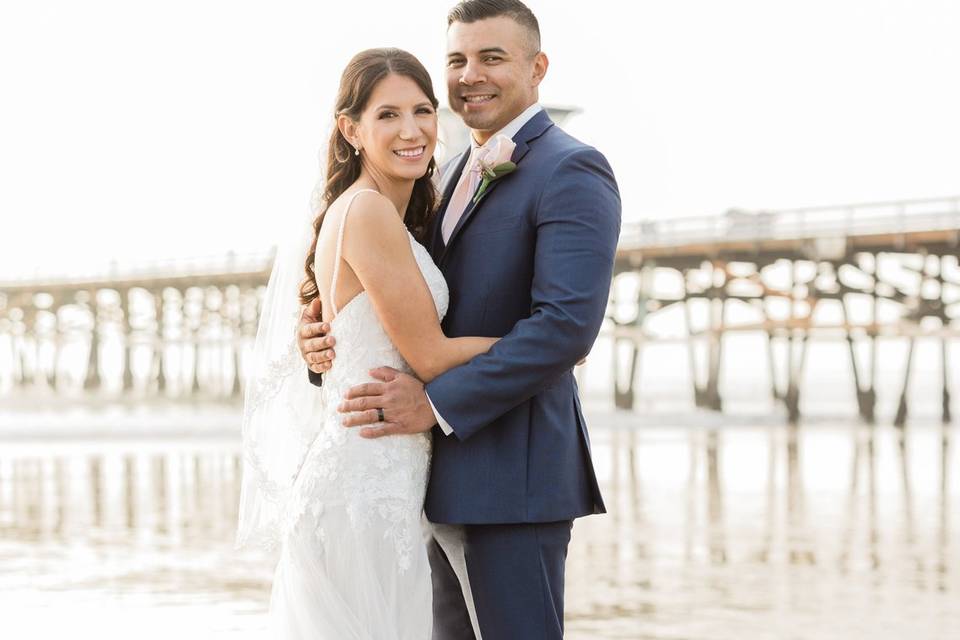 Couple on beach