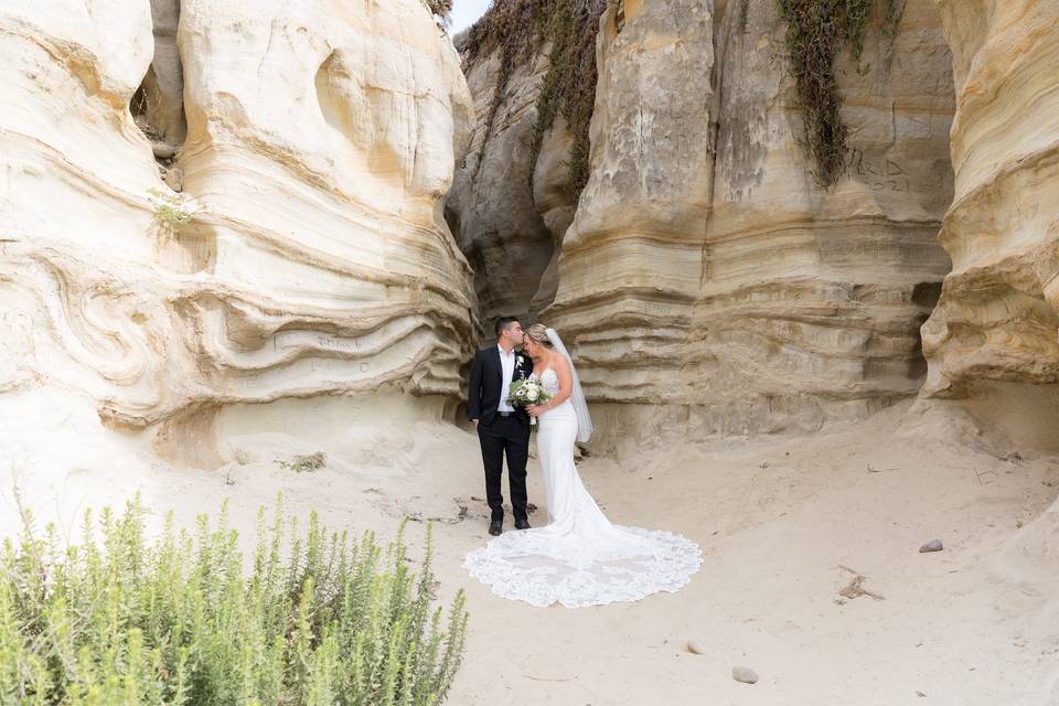Couple on beach