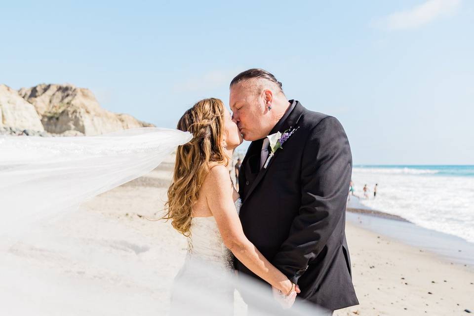 Couple on beach