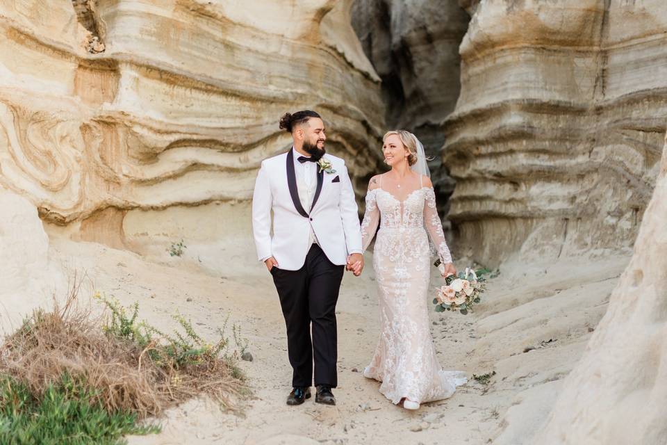 Couple on beach