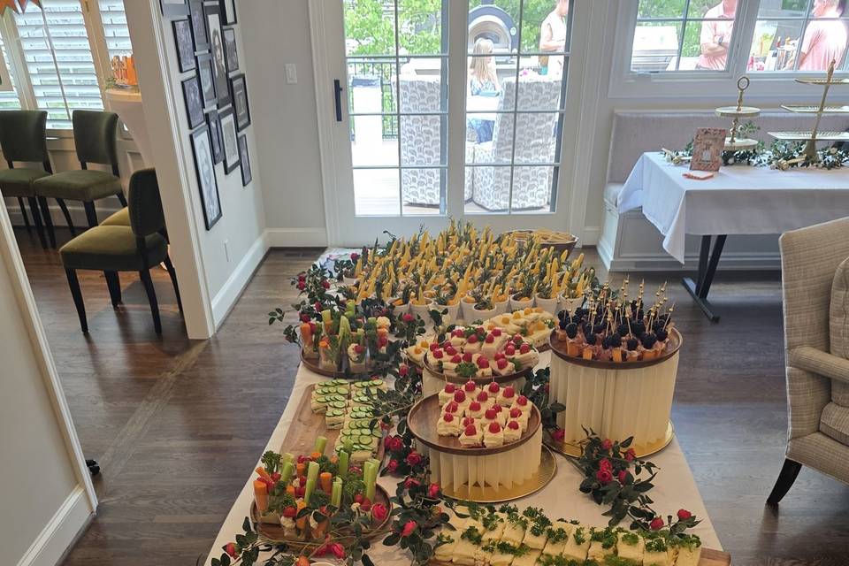 Elevated Appetizer Table