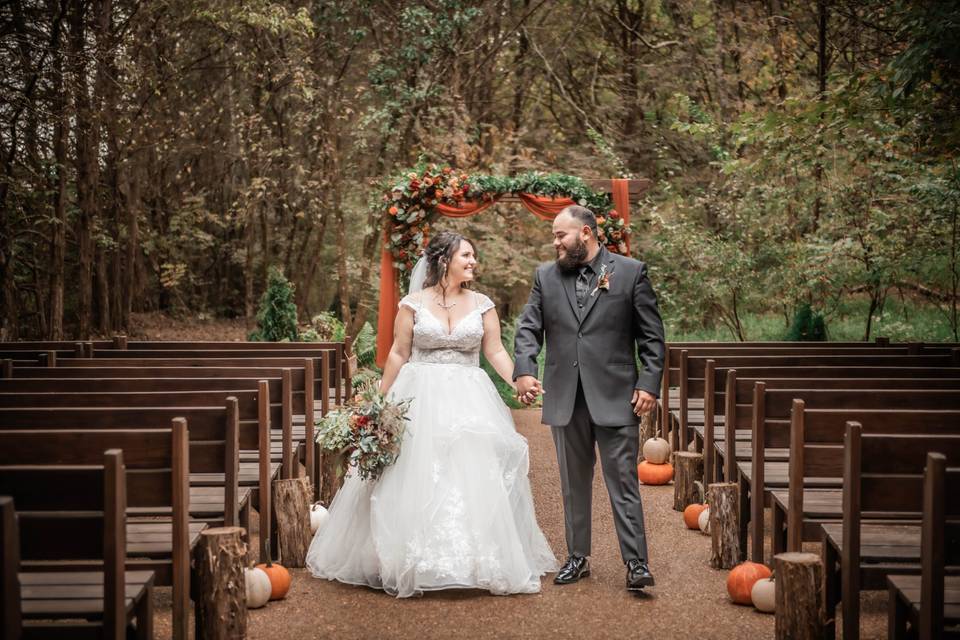 Fall Wooded Ceremony