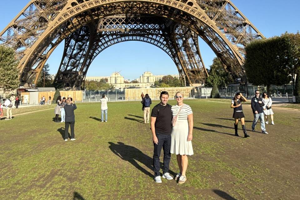 Couples Trip to Paris