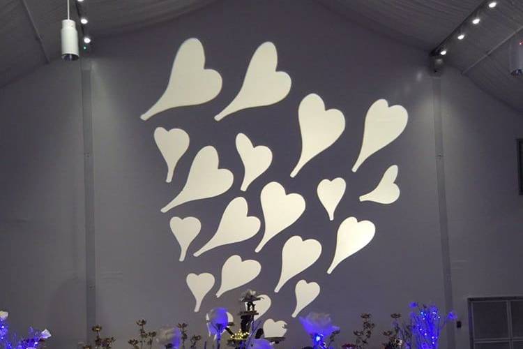 Custom wall gobo design