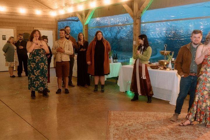 Reception and toasts