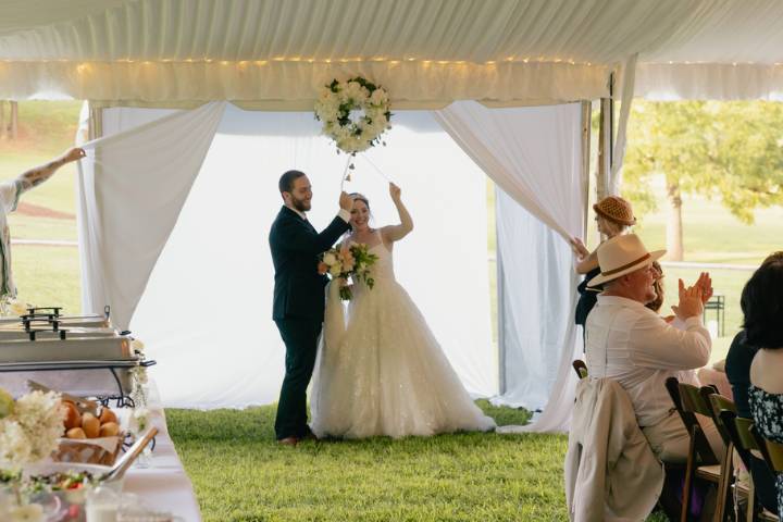 Tent reception