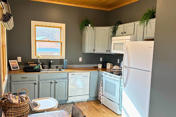 Kitchen in cottage