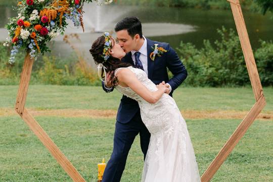 You may kiss the bride