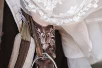 Bride on a horse