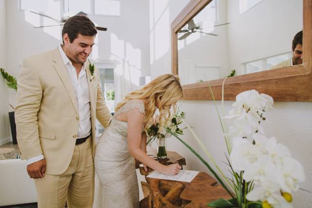 Wedding couple