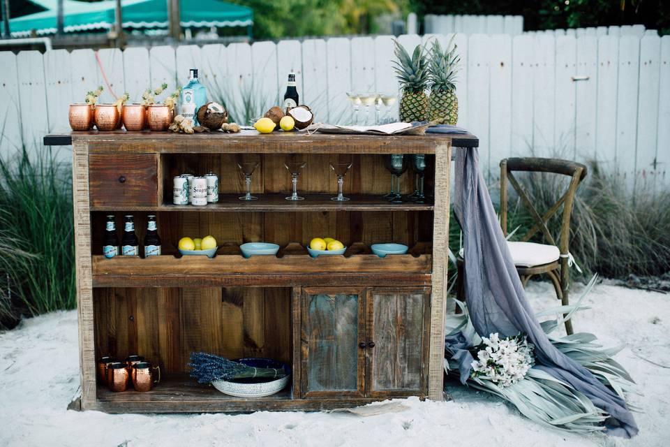 Wooden cupboard