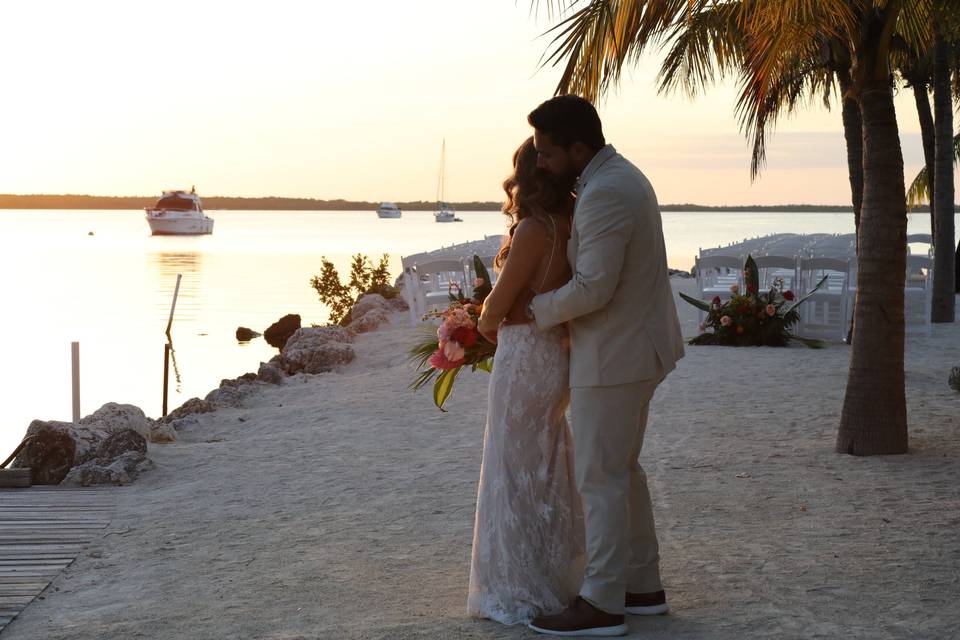 Sunset at Ceremony Beach