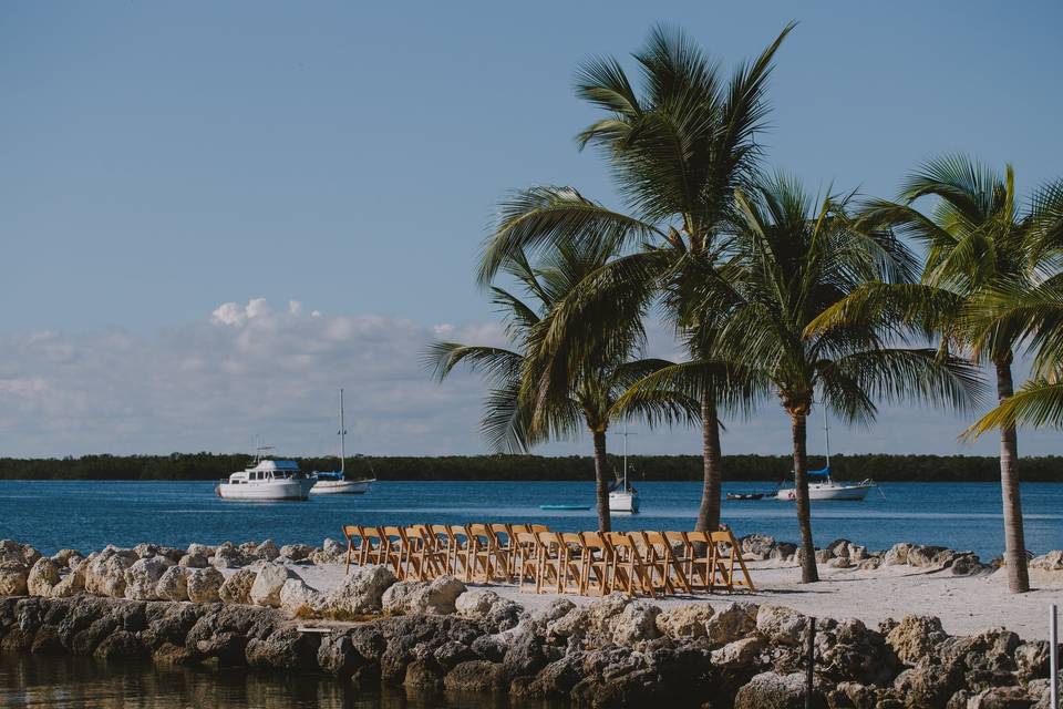 Dolphin point ceremony