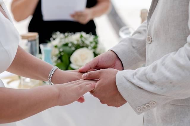 Holding hands