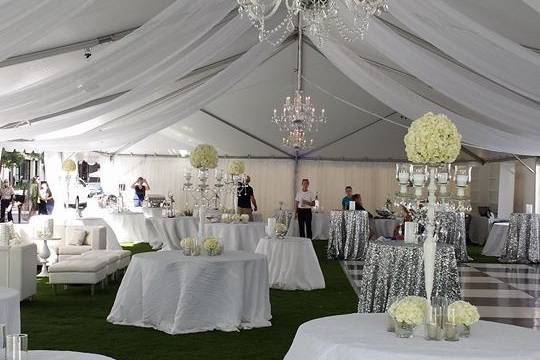 Reception tables