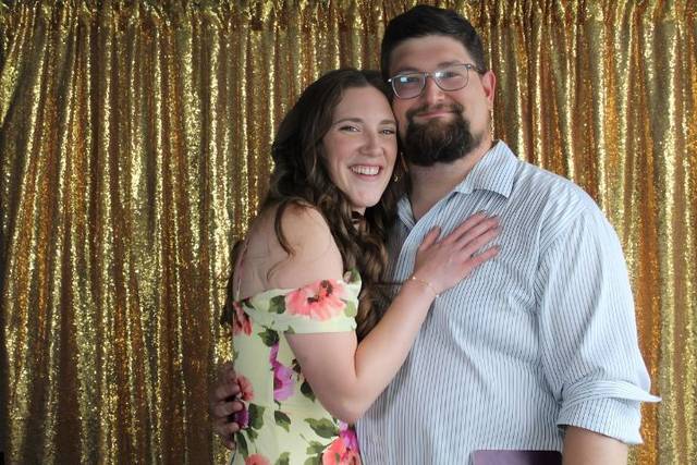 Gold Sequent backdrop