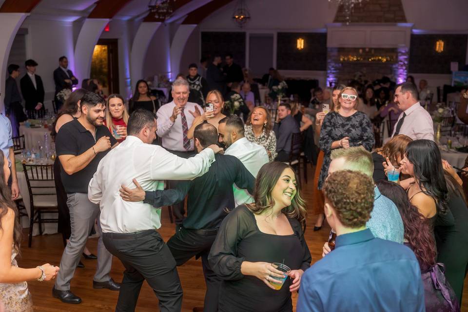Dancing away