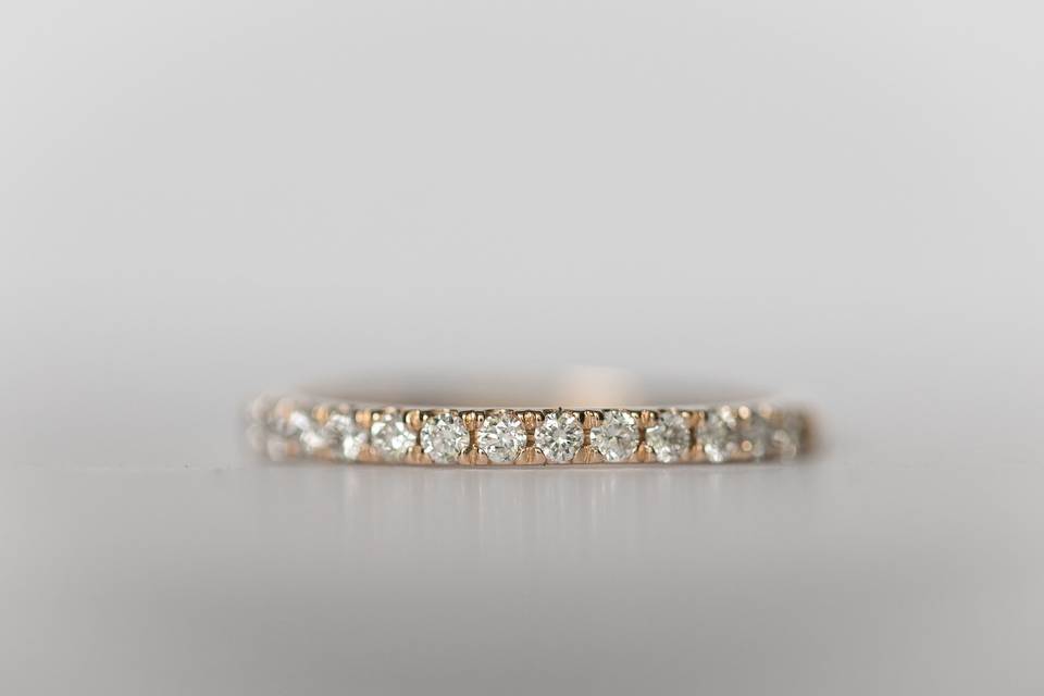 Accented Wedding Ring