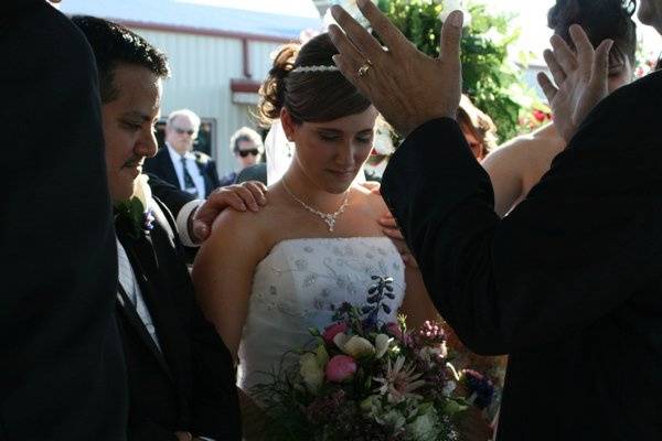 Blessing of the marriage