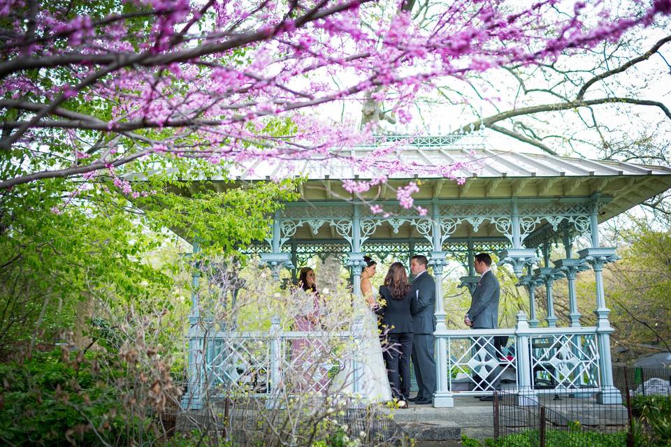 Gazebo wedding