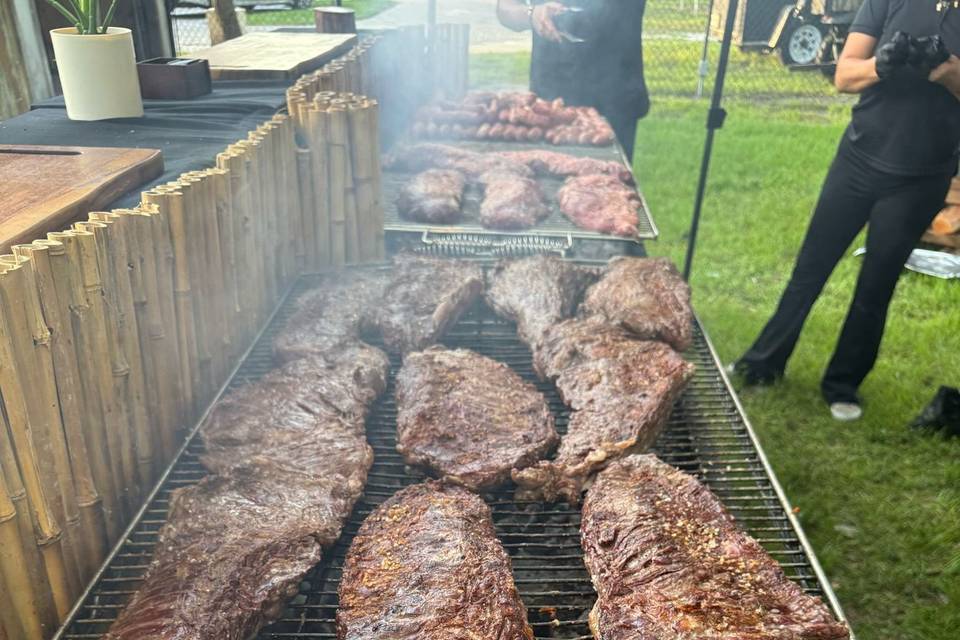 Barbeque Flat Meat