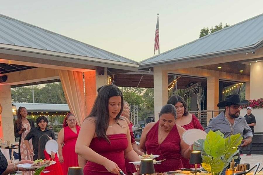 Buffet Table 2