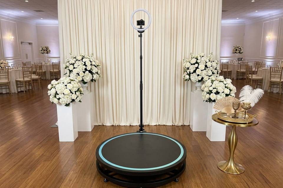 Indoor Wedding Backdrop