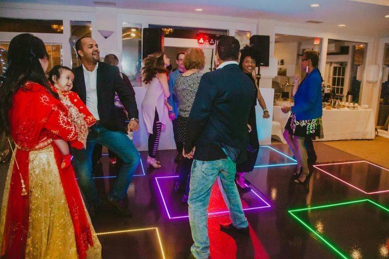 LED dance floor great for any occasion
