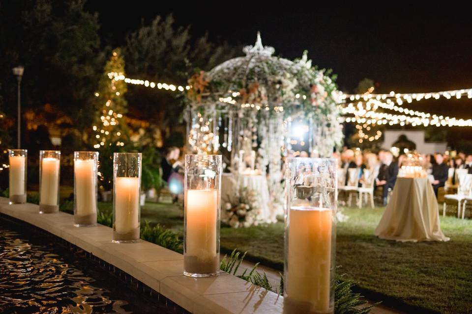 Evening Garden Wedding