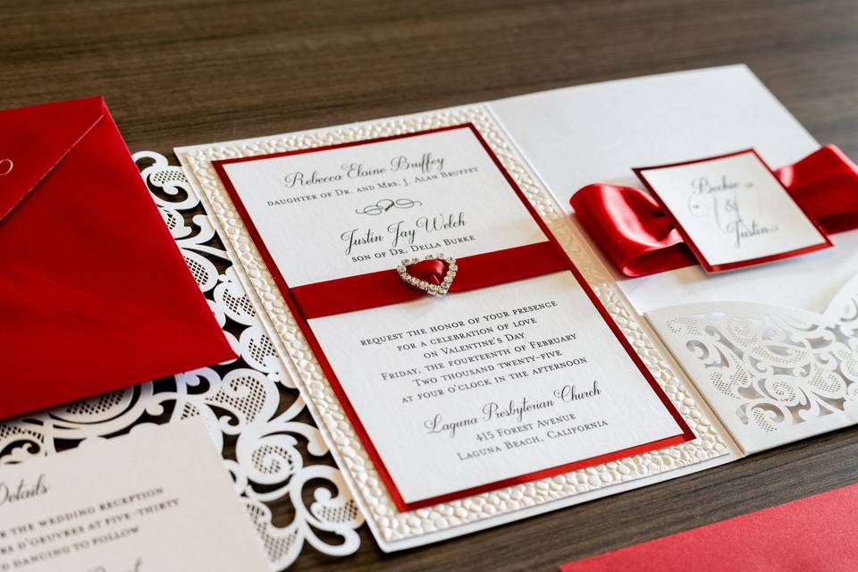 Laser Cut Pocket Folder