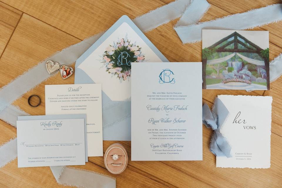 Flat Card w/ Venue Image