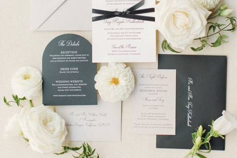 Black and white suite