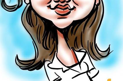 Hughes Studios Caricatures