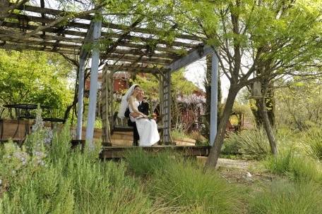 Couple's at the swingset