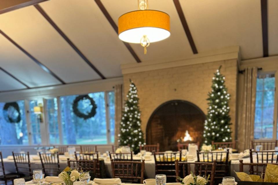 Terrace Room Set For Winter