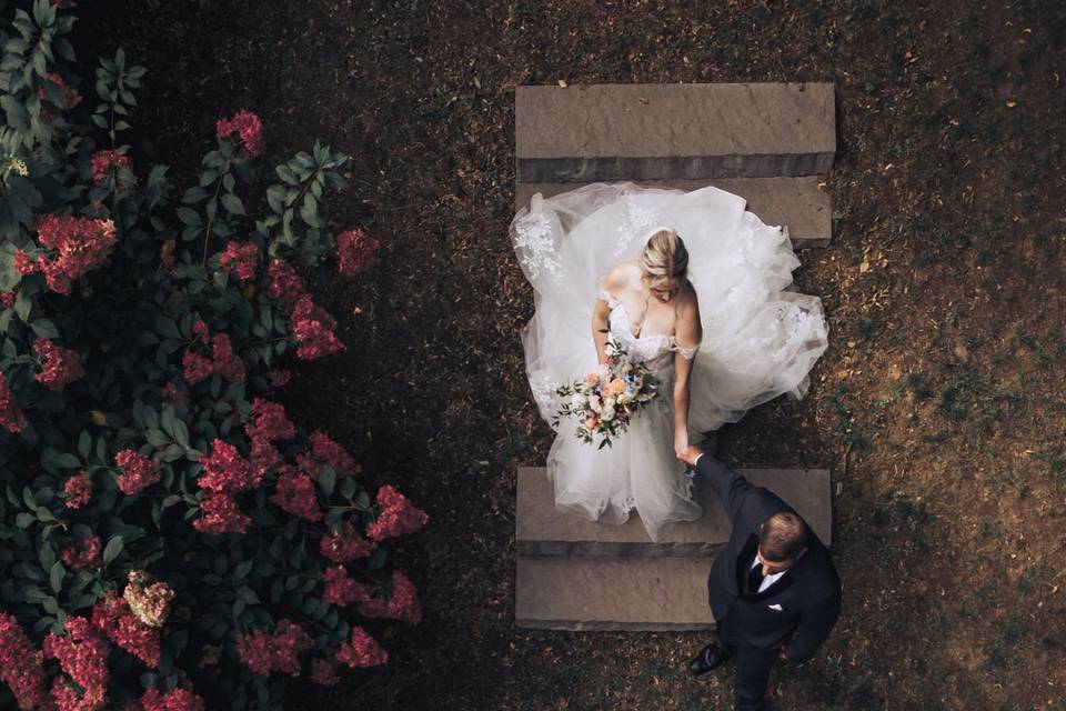 Creative couple's portrait