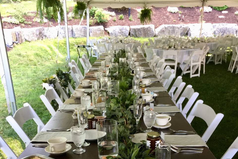 Bridal Party Table