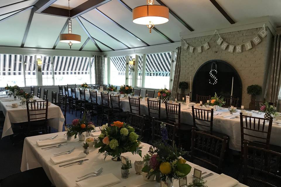 Reception in the Terrace Room