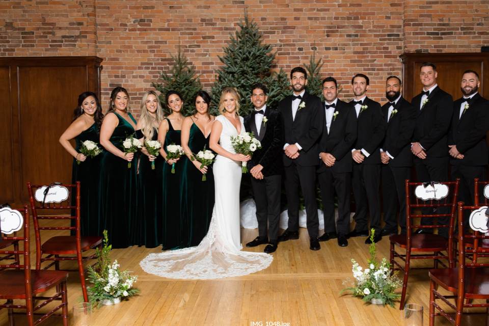 Wedding Party at the Point