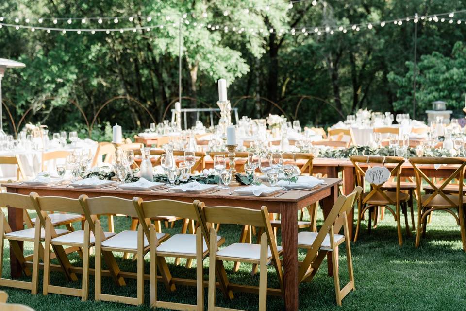 Table napkin setup