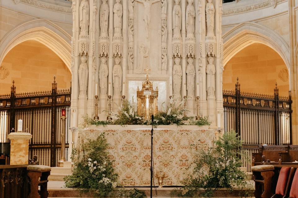 Indoor wedding