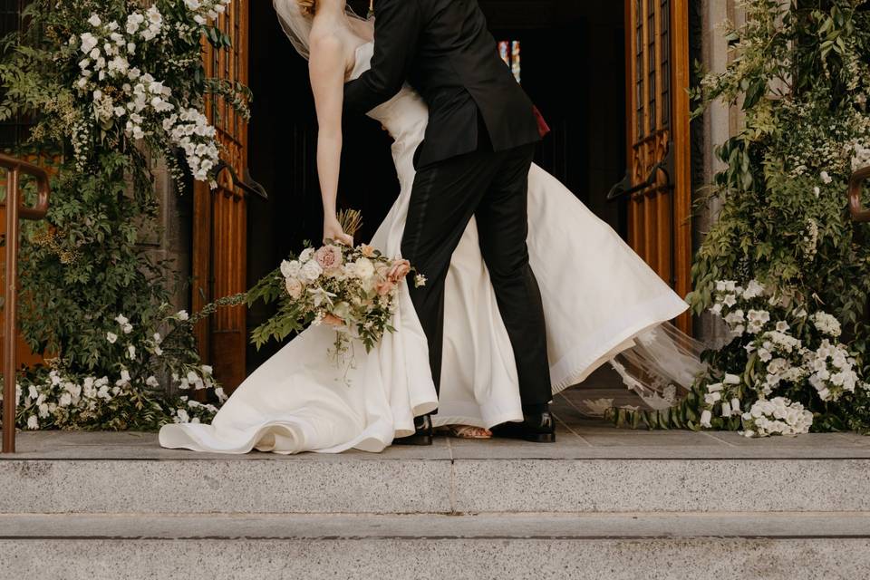 Indoor wedding