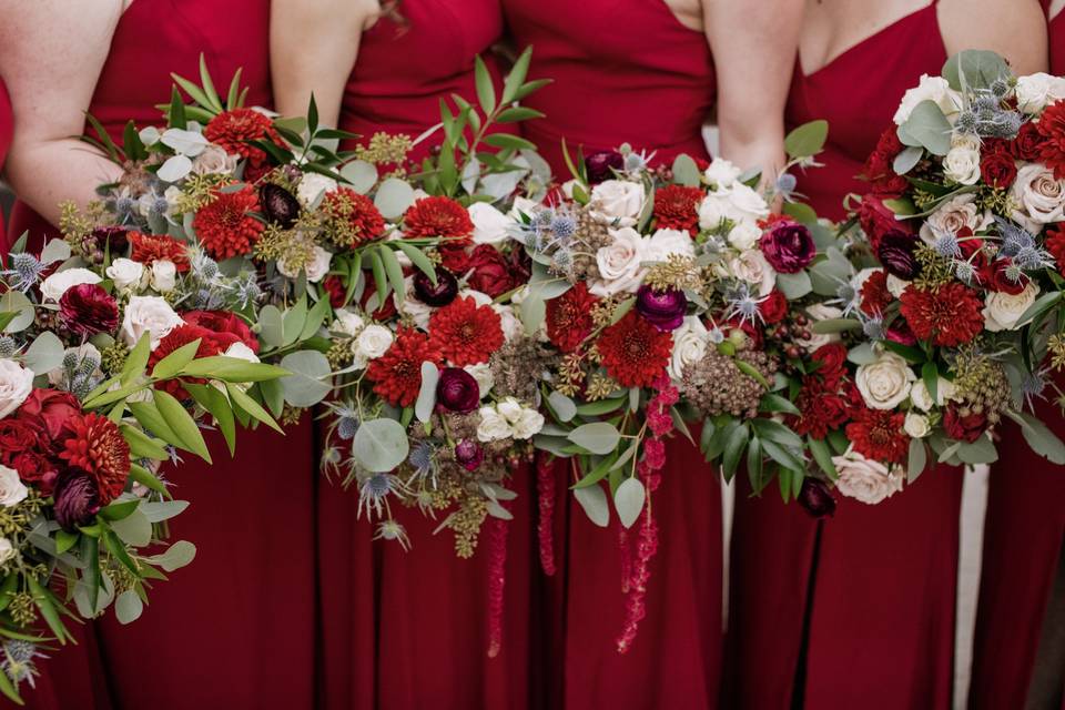 Wedding Party Bouquets