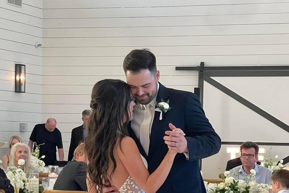 Bride and Groom Dance