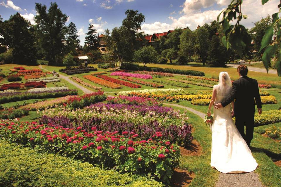 Victorian show gardens