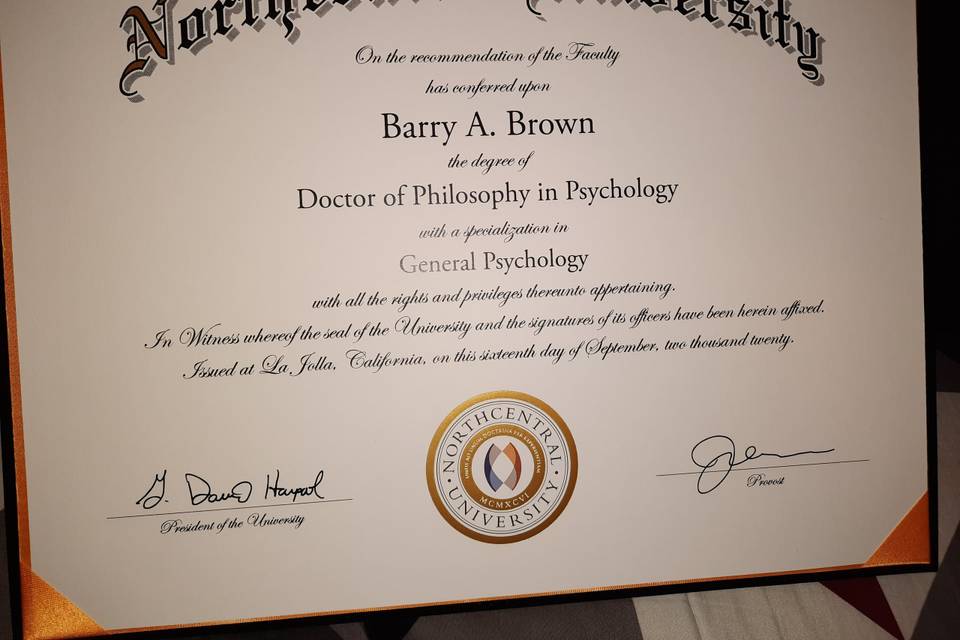 Pastor Barry Brown — Ordained Wedding Officiant