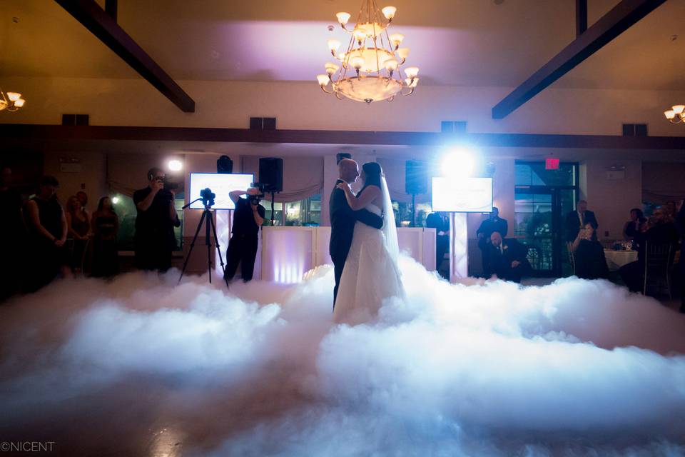 Couple dancing