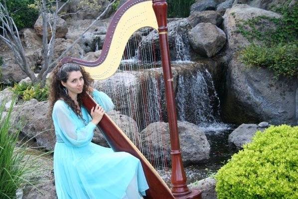Harpist Tatyana