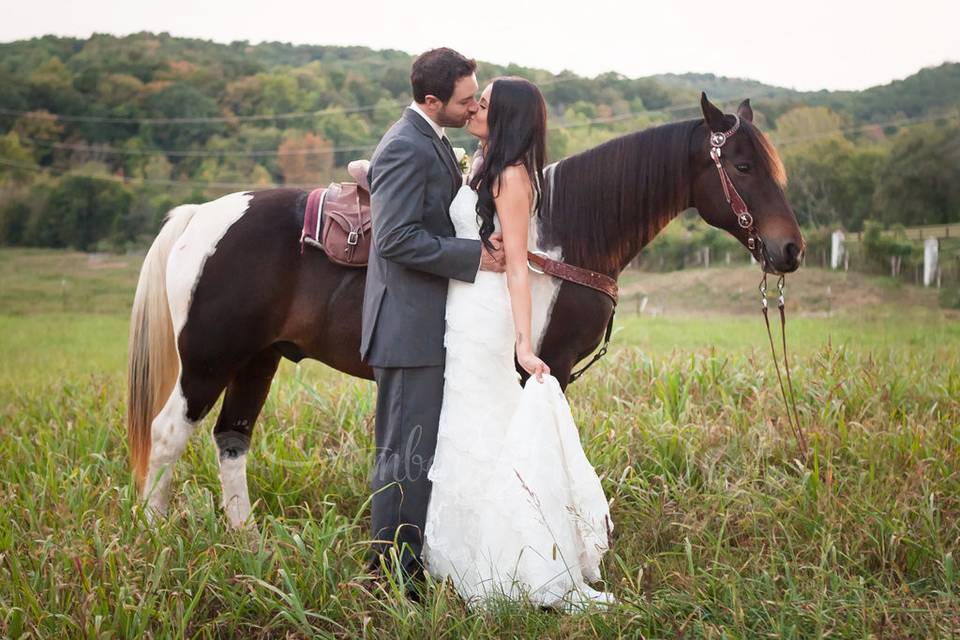 Couple kissing