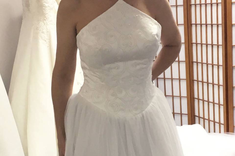Classic wedding gown